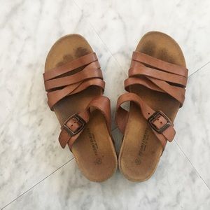 Genuine leather sandal